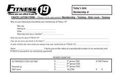 Cancellation Form